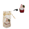 CHRISTMAS DECORATION - SANTA CLAUS/SNOWMAN 4 x 3 x 6 CM