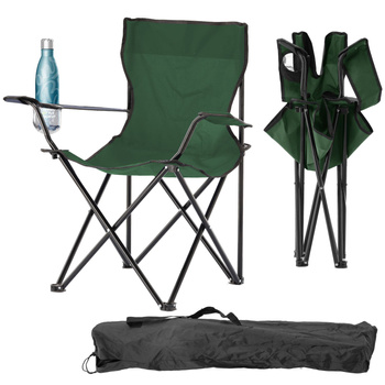TOURIST/FISHING CHAIR FOLDING GREEN 50x50x80 cm *7167