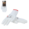 GARDEN GLOVES "7", POLYESTER WITH POLYURETHANE PACKET=12