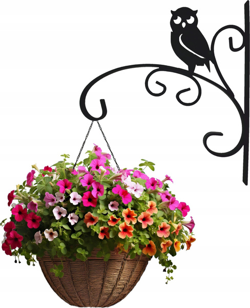 Hanger for flowerpot "OWL" 30 x 28 CM