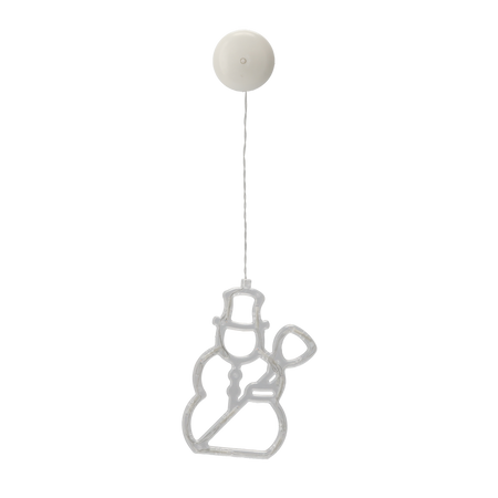 CHRISTMAS WINDOW DECORATION LED 10L MIX 6 DESIGNS
