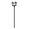 LAMPA SOLARĂ 27,5 x 12,5 x 152 CM 3W1 LANTERNĂ/APARAT DE PERETE LED ALB RECE *6131