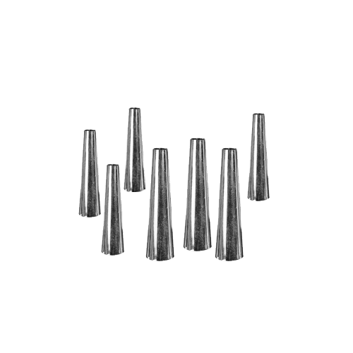 SET OF 10 PCS TUBE SHAPES FOR PASTRY 0173