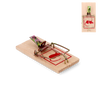 TRAP FOR MOUSES-WOOD 9,5X5CM packet=48pieces