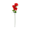 ARTIFICIAL BRANCH - ROSE WITH THREE FLOWERS 62 CM ASSORTED COLOURS