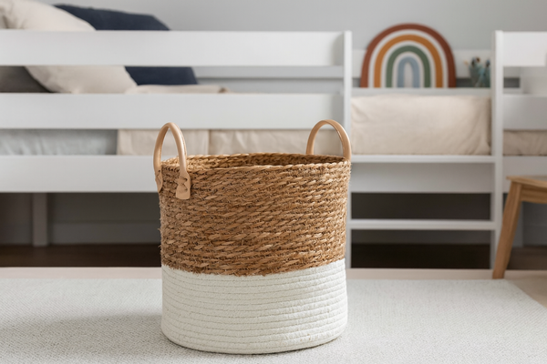 COS PLECAT 26 x 23 x 22/27 CM DIN IARBA MARINA *9326