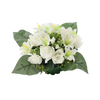 ARANJAMENT FLORAL ARTIFICIAL RĂNDURI ŞI LILIAC 25 x 27 x 27 CM MIX DE CULORI ambalaj=12 buc *2959