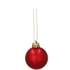 SET OF 47 BAUBLES 4-6 CM RED/GOLD/SILVER MIX DESIGNS