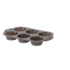FORMA SILIKONOWA NA MUFFINKI 6 SZT *0573
