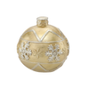 CHRISTMAS DECORATION – GOLD BAUBLE