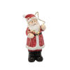 FIGURKA BOŻONAR. - STOJĄCY MIKOŁAJ Z GWIAZDĄ LED 12 x 10 x 23 CM opak=4 szt *5364