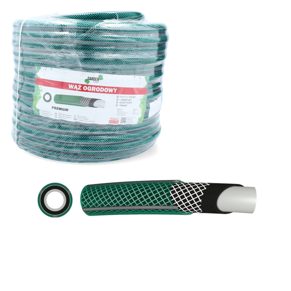 HOSE JARDIN PREMIUM 50m, DIA. 1/2