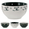 CERAMIC BOWL 550 ML "CHRISTMAS" PACK=4PCS
