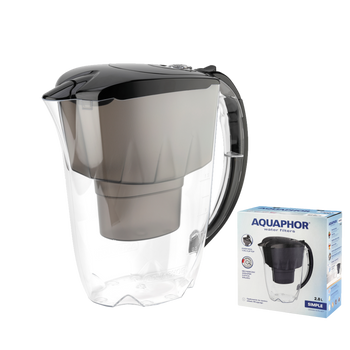 SIMPLE PITCHER 2.8 L WITHOUT INSERT BLACK *7396