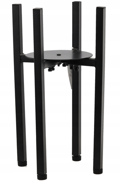METAL STAND / FLOWER POT HOLDER 20 - 30.5 CM X 38 CM BLACK