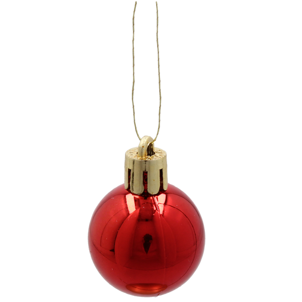 SET OF 32 CHRISTMAS TREE ORNAMENTS - CANDY CANE 25 CM / BALLS MIX OF COLORS 3 CM