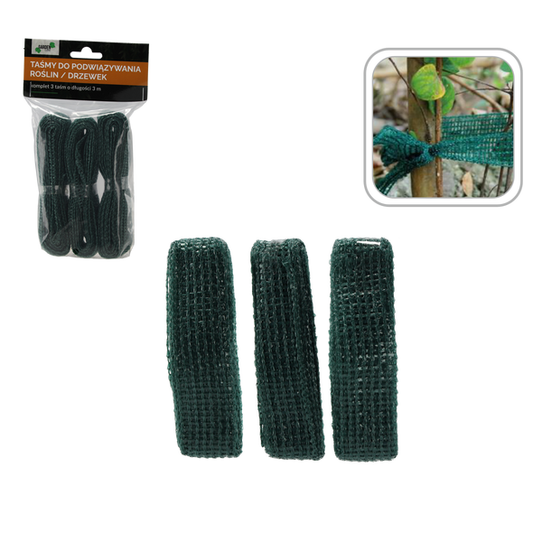 SET OF 3 PLANT TAPES FOR TYING PLANTS, TREES L=3 M pack=12pcs