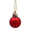 SET OF 33 CHRISTMAS BAUBLES RED, SILVER, GOLD