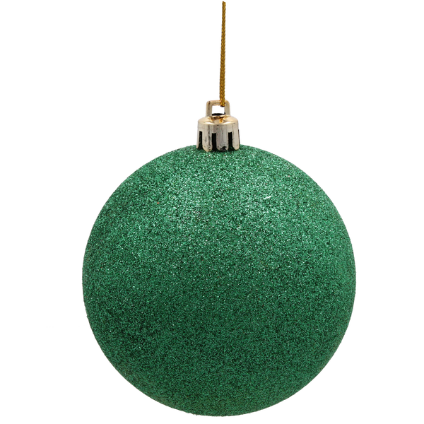 SET OF 36 CHRISTMAS BAUBLES RED, GOLD, SILVER 8 CM IN RED BAG