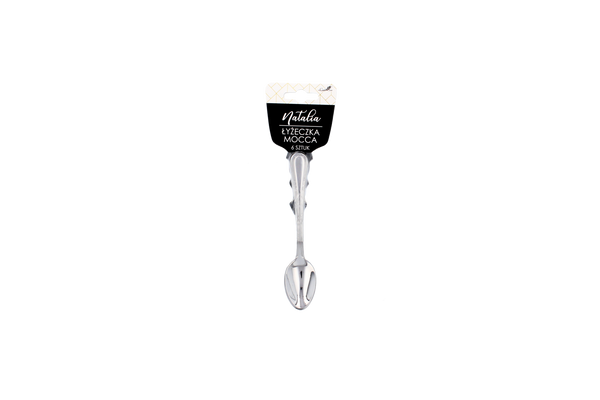 SET 6 TEA SPOONS MOCCA NATALIA