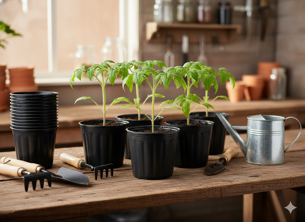 KPL.100KS KVĚTINÁČŮ NA SADA 9 x 7,8 CM