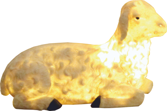 KPL. FIGUR BOŽÍHO NAROZENÍ 11 EL. 100 CM HMOTNOST ŽIVICE PODSVÍCENÉ*2051