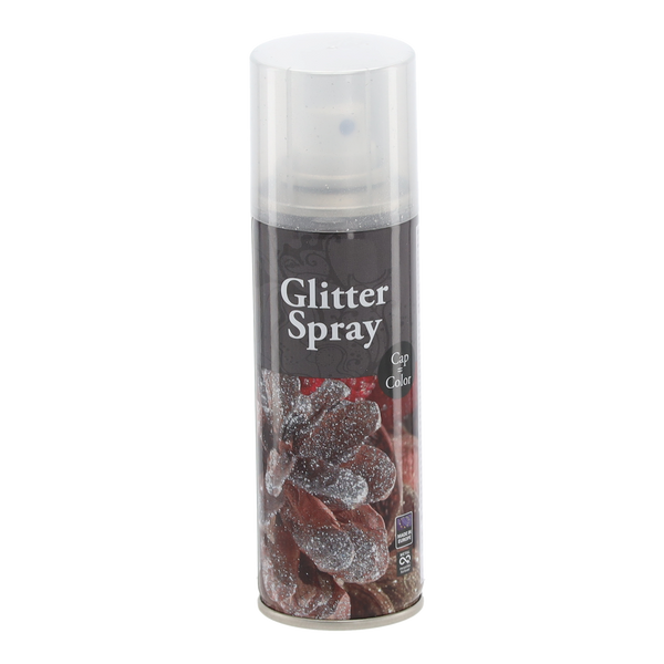 Sprejová barva s třpytem stříbrná 125ml *1152