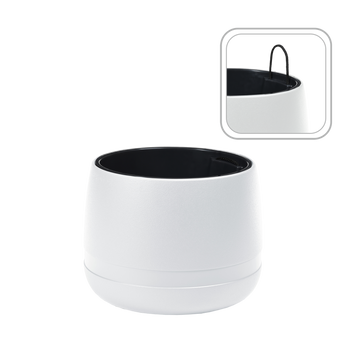 DECORATIVE POT KOMA 420MM - white*51106