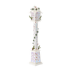 Vianočná biela LED lampa 20 x 20 x 120 CM *5263