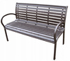 GARDEN BENCH 125 X 60 X 80 DARK