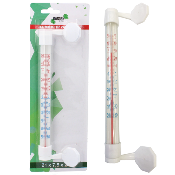TERMOMETR ZAOKIENNY 21 X 7,5 X 2 CM opak=20szt *2931