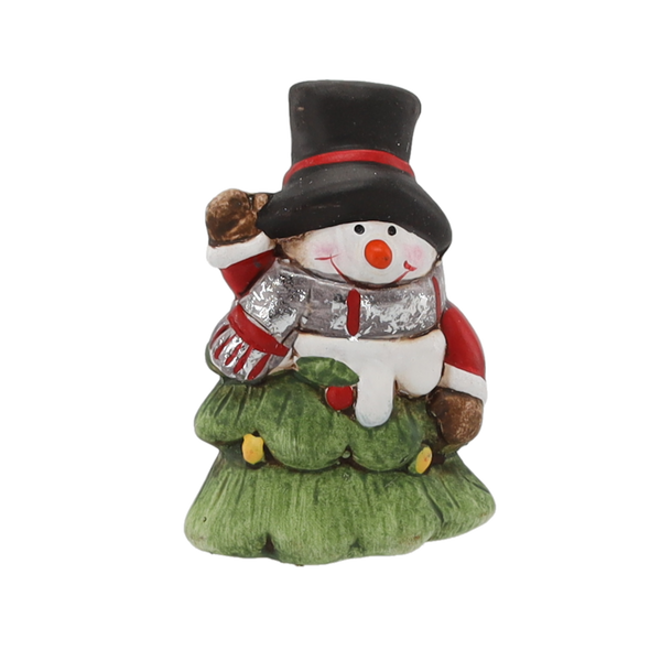 CHRISTMAS DECORATION - SANTA CLAUS/SNOWMAN/ANGEL 4 x 3 x 6 CM