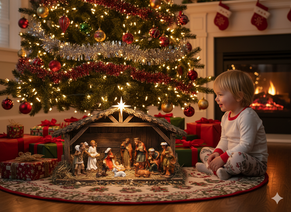 CHRISTMAS FIGURINES SET 11 PCS. 5,5 CM