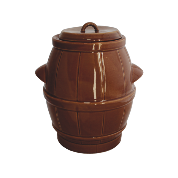 KERAMICKÝ SUD 5L HNEDÝ *3064