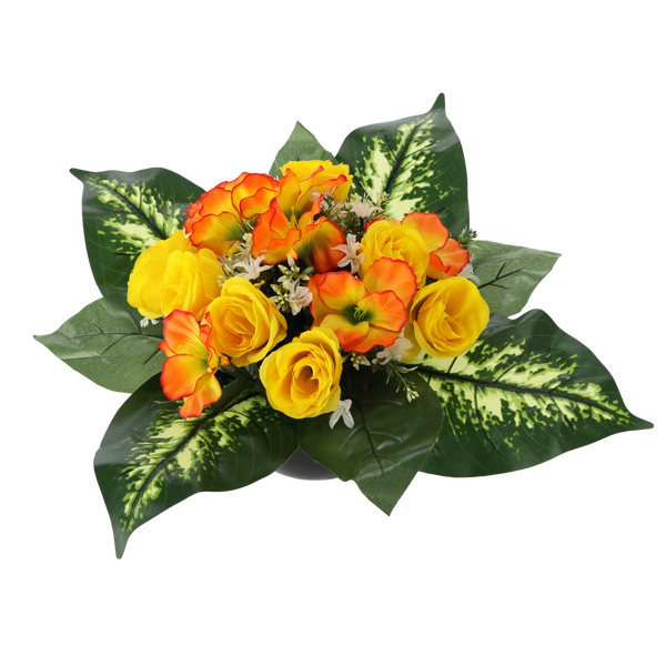 KYTICA CH-21 ( ŠÍRKA 40 CM, VÝŠKA 30 CM) HIBISKUS MIX FARBA