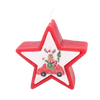STAR CANDLE 10 x 3.8 x 10 cm