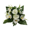 ARTIFICIAL BOUQUET OF FLOWERS PEONY ASSORTED COLOURS