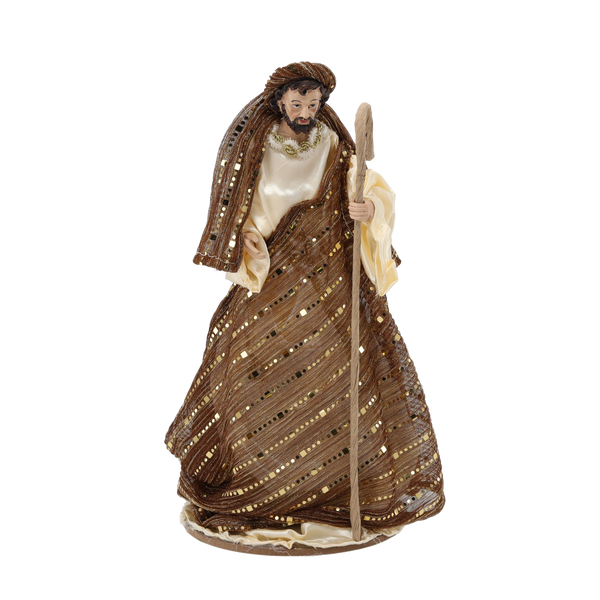 SET FIGURI DE CRĂCIUN 10 EL. PÂNDIND 33 CM *6455