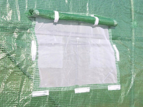 TUNEL OGRODOWY SKŁADANY DO UPRAW 2 x 1.37 x 2.34 M ZIELONY Z TORBĄ