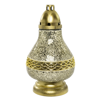 VITRAGE CANDLE SMALL GOLD DECANTER PK=6PCS*1927