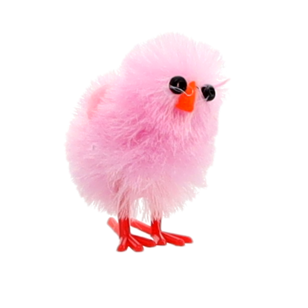 SET OF 18 CHICKS 12 x 7 x 3.5 CM MIX COLORS