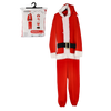 Costum de Moș Crăciun 1-pieței mărimea XL *6804