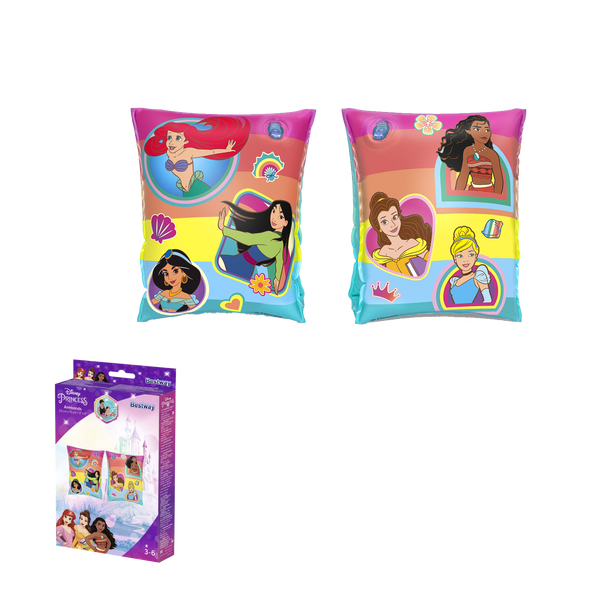 Princess 9" x 6"/23cm x 15cm Armbands