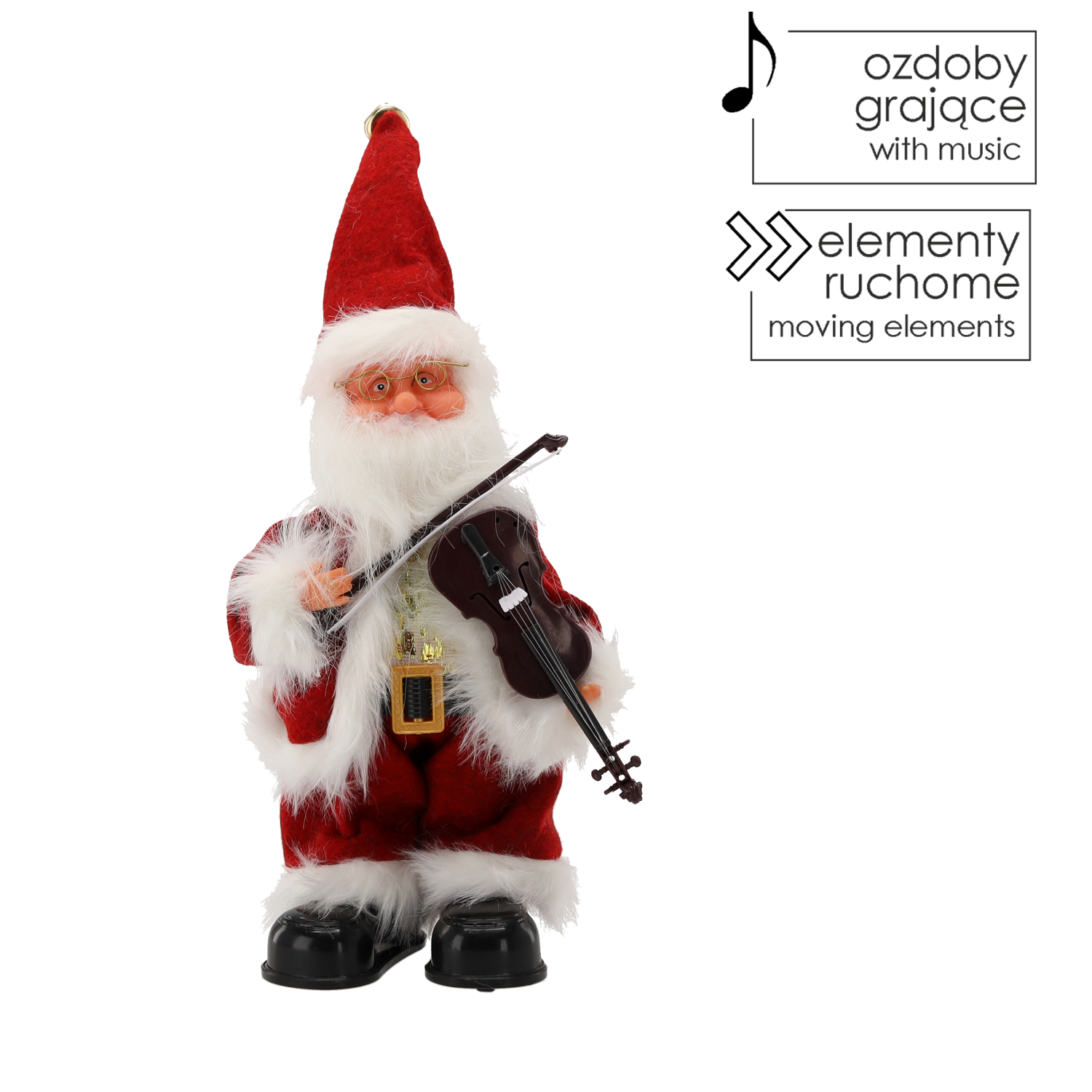 MIKOŁAJ ZE SKRZYPCAMI - GRAJĄCY 30,5 CM pol_pl_MIKOLAJ-ZE-SKRZYPCAMI-GRAJACY-30-5-CM-6825_1