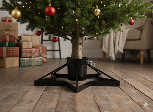 STOJAK CHOINKOWY GWIAZDA 3,5-12 CM