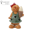 FIGURKA BOŻONAR. - PIERNIKOWY LUDZIK 14 X 10 X 23 CM LED opak=2szt*1483
