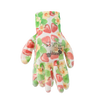 GARDEN GLOVES "7" PATTERN, POLYESTER WITH POLYURETHANE PACKET=12
