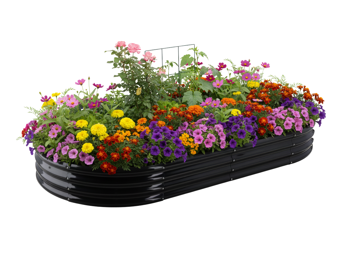 GRZĄDKA WARZYWNO-KWIATOWA 120 X 60 X 30 CM OWALNA ANTRACYT pol_pl_GRZADKA-WARZYWNO-KWIATOWA-120-X-60-X-30-CM-OWALNA-ANTRACYT-1660_13