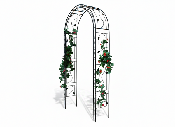 PERGOLA OGRODOWA 130 X 39 X 260 CM