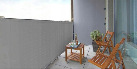 ZATIEŇOVACIA SIATKA NA OPLOT ANTRACIT 1,5 x 25 M 135g/m2 90% *0883